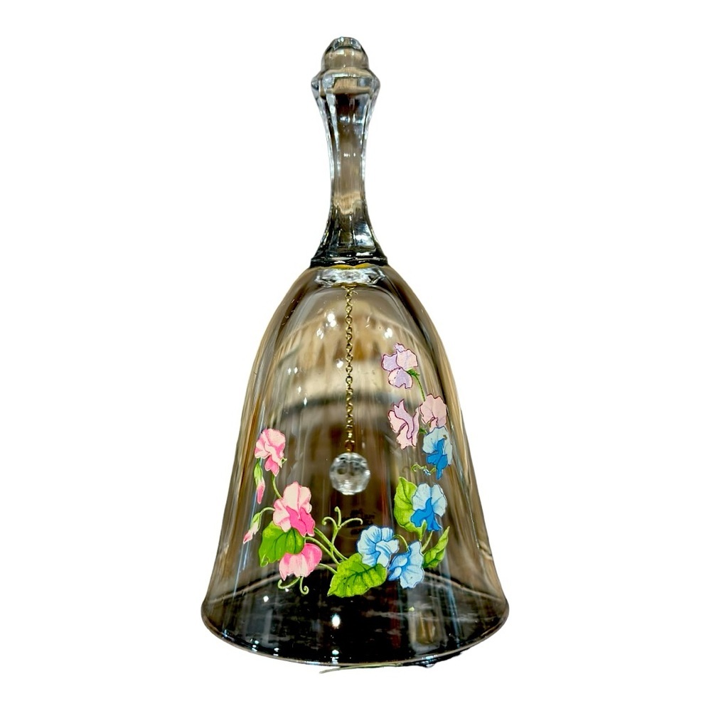 Vintage Avon Crystal April Birthstone Bell
